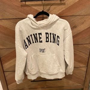 Anine Bing Sport Hooded Sweatshirt Size S